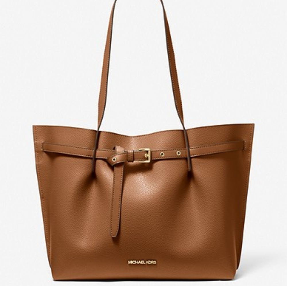 MICHAEL MICHAEL KORSEmilia Large Pebbled Leather Tote Bag